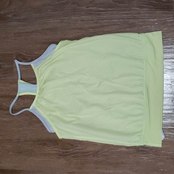 (12) Ivivva Athletica by Lululemon Athletica Youth Girl's Racerback Layered - Picture 1 of 7